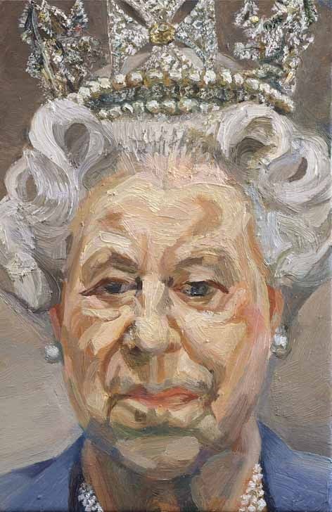 Люсьен Фрейд. Королева Елизавета II.2000 – 2001